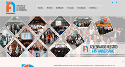 Desktop Screenshot of fondonorma.org.ve